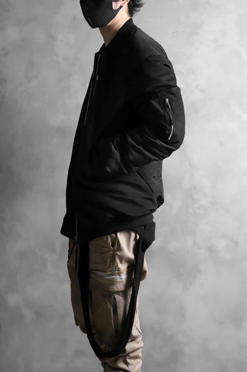 画像をギャラリービューアに読み込む, 11 BY BORIS BIDJAN SABERI MA-1 PADDED JACKET / PRIMALOFT® 200GR "J3-F-1323" (BLACK)