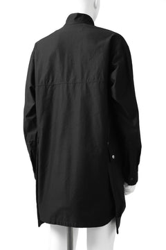 画像をギャラリービューアに読み込む, A.F ARTEFACT "TACTIC" COMBINED SHIRT COAT (BLACK)