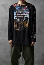 画像をギャラリービューアに読み込む, CHANGES VINTAGE REMAKE BOAT-NECK BAND L/S TEE (BLACK #D)