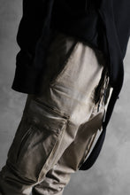画像をギャラリービューアに読み込む, 11 BY BORIS BIDJAN SABERI CARGO POCKET PANT / STRETCH DENIM "P21B-F-1482" (GUM)