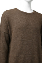 画像をギャラリービューアに読み込む, CAPERTICA ALPACA AIR KNIT SWEATER / BABY ALPACA FINEWOOL (CAMEL)