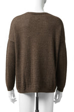 画像をギャラリービューアに読み込む, CAPERTICA ALPACA AIR KNIT SWEATER / BABY ALPACA FINEWOOL (CAMEL)