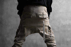 画像をギャラリービューアに読み込む, 11 BY BORIS BIDJAN SABERI CARGO POCKET PANT / STRETCH DENIM "P21B-F-1482" (GUM)