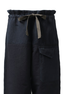 Load image into Gallery viewer, sus-sous trousers MK-1 / HERINGBONE WOVEN (INDIGO)