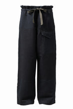Load image into Gallery viewer, sus-sous trousers MK-1 / HERINGBONE WOVEN (INDIGO)