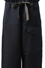 Load image into Gallery viewer, sus-sous trousers MK-1 / HERINGBONE WOVEN (INDIGO)