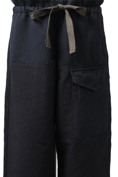 Load image into Gallery viewer, sus-sous trousers MK-1 / HERINGBONE WOVEN (INDIGO)