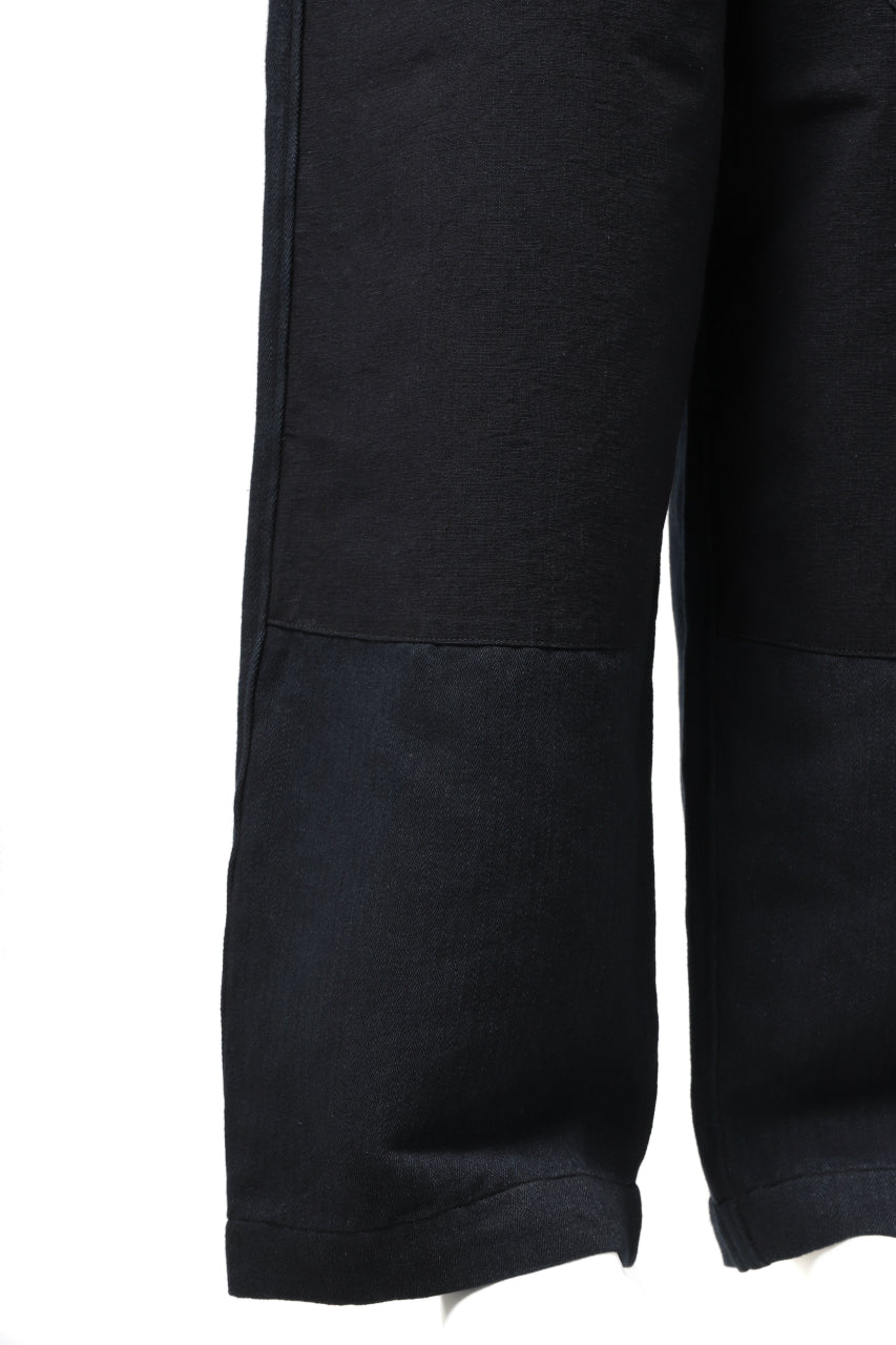 Load image into Gallery viewer, sus-sous trousers MK-1 / HERINGBONE WOVEN (INDIGO)