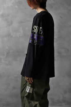 画像をギャラリービューアに読み込む, CHANGES VINTAGE REMAKE BOAT-NECK BAND L/S TEE (BLACK #C)