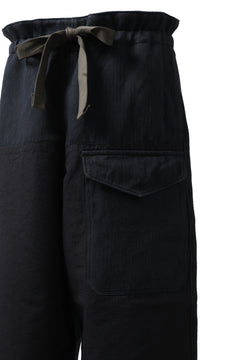 Load image into Gallery viewer, sus-sous trousers MK-1 / HERINGBONE WOVEN (INDIGO)