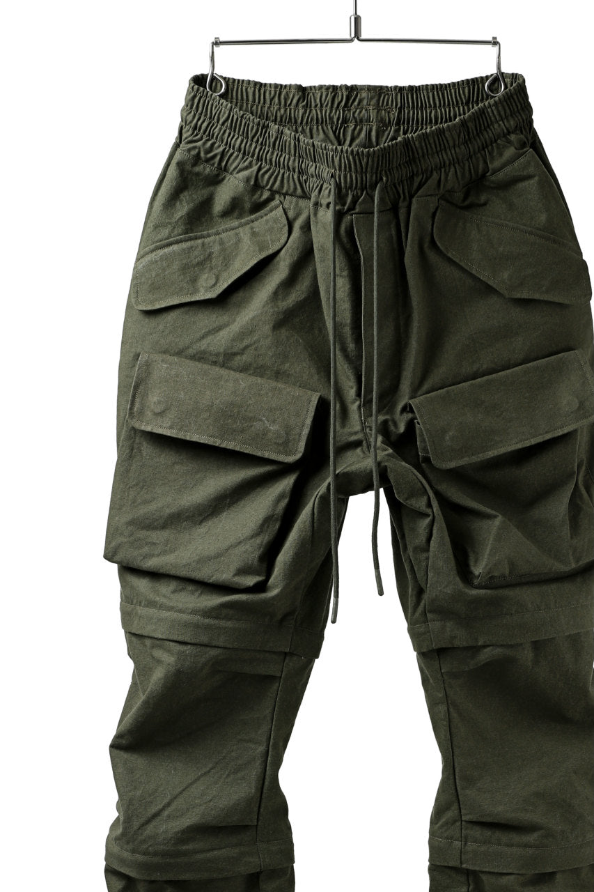 画像をギャラリービューアに読み込む, READYMADE REMOVAL PANTS (KHAKI GREEN#A)