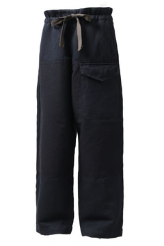 Load image into Gallery viewer, sus-sous trousers MK-1 / HERINGBONE WOVEN (INDIGO)