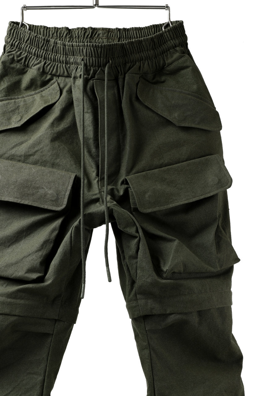 画像をギャラリービューアに読み込む, READYMADE REMOVAL PANTS (KHAKI GREEN#A)