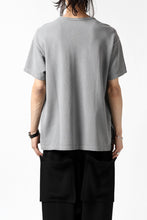 画像をギャラリービューアに読み込む, COLINA RELAX FIT T-SHIRT / PIQUE KNITTING JERSEY (L.SUMI DYED)