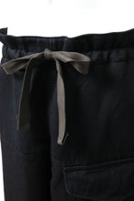 Load image into Gallery viewer, sus-sous trousers MK-1 / HERINGBONE WOVEN (INDIGO)