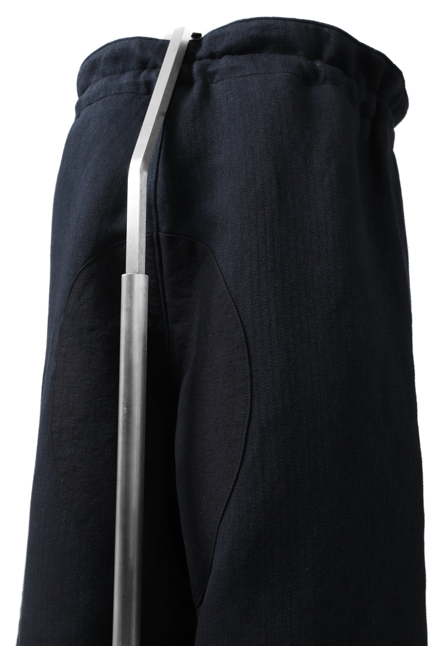Load image into Gallery viewer, sus-sous trousers MK-1 / HERINGBONE WOVEN (INDIGO)