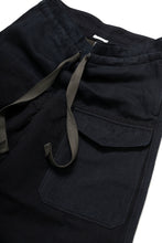 Load image into Gallery viewer, sus-sous trousers MK-1 / HERINGBONE WOVEN (INDIGO)