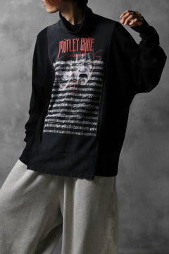 画像をギャラリービューアに読み込む, CHANGES VINTAGE REMAKE TURTLE-NECK BAND L/S TEE (BLACK #B)