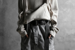 画像をギャラリービューアに読み込む, 11 BY BORIS BIDJAN SABERI CARGO POCKET PANT / STRETCH DENIM "P21B-F-1481" (ICE GREY)