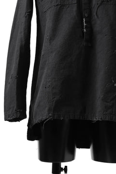 画像をギャラリービューアに読み込む, RESURRECTION x LOOM Re-production ARMY SMOCK SHIRT-JACKET (BLACK)