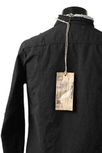 画像をギャラリービューアに読み込む, RESURRECTION x LOOM Re-production ARMY SMOCK SHIRT-JACKET (BLACK)