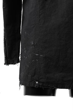 画像をギャラリービューアに読み込む, RESURRECTION x LOOM Re-production ARMY SMOCK SHIRT-JACKET (BLACK)