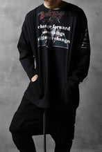 画像をギャラリービューアに読み込む, CHANGES VINTAGE REMAKE BOAT-NECK BAND L/S TEE (BLACK #A)