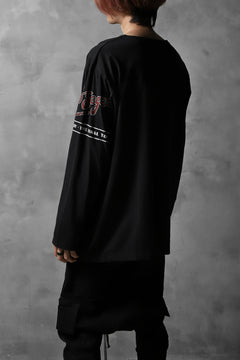 画像をギャラリービューアに読み込む, CHANGES VINTAGE REMAKE BOAT-NECK BAND L/S TEE (BLACK #A)