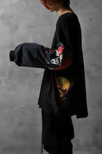 画像をギャラリービューアに読み込む, CHANGES VINTAGE REMAKE MULTI PANEL BAND L/S TEE (BLACK #B)