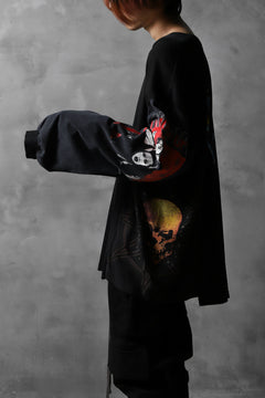 画像をギャラリービューアに読み込む, CHANGES VINTAGE REMAKE MULTI PANEL BAND L/S TEE (BLACK #B)