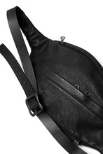 Load image into Gallery viewer, ISAMU KATAYAMA BACKLASH x GAIEDE ONE SHOULDER BAG / CALF SKIN (SOFT FINISHED / BLACK)