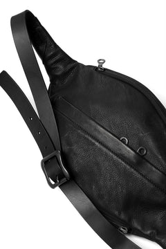 Load image into Gallery viewer, ISAMU KATAYAMA BACKLASH x GAIEDE ONE SHOULDER BAG / CALF SKIN (SOFT FINISHED / BLACK)