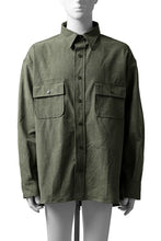 画像をギャラリービューアに読み込む, READYMADE OVERSIZE SHIRT (KHAKI GREEN #B)