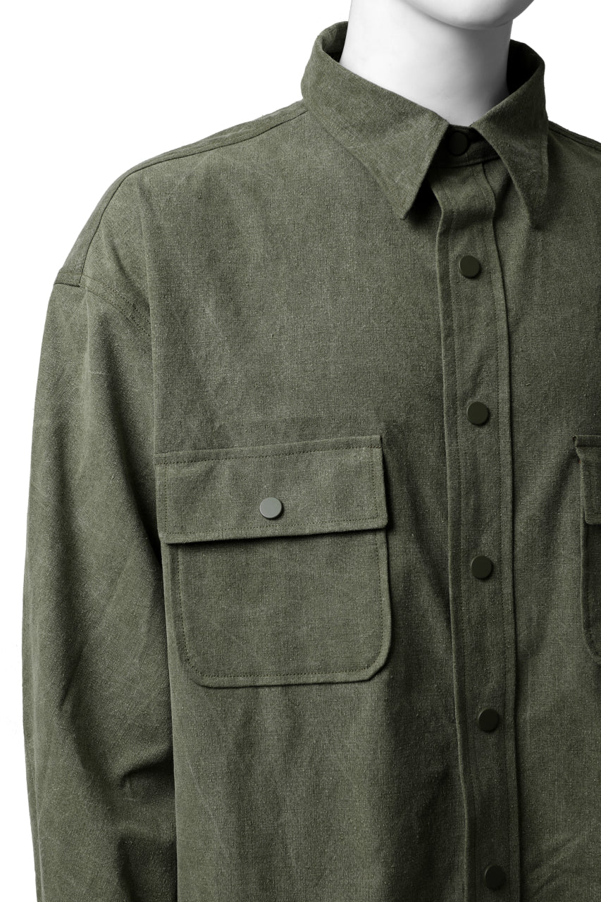 画像をギャラリービューアに読み込む, READYMADE OVERSIZE SHIRT (KHAKI GREEN #B)