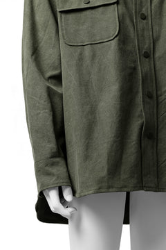 画像をギャラリービューアに読み込む, READYMADE OVERSIZE SHIRT (KHAKI GREEN #B)