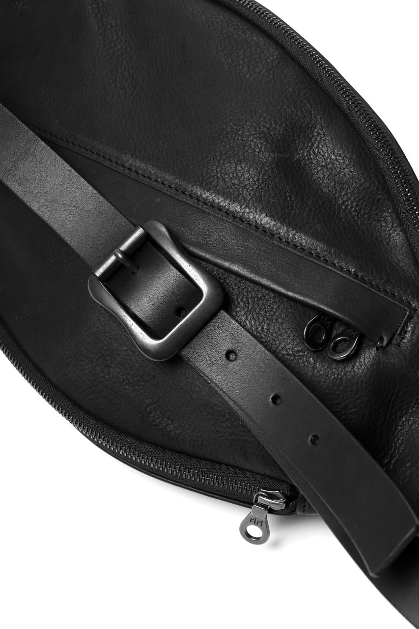 Load image into Gallery viewer, ISAMU KATAYAMA BACKLASH x GAIEDE ONE SHOULDER BAG / CALF SKIN (SOFT FINISHED / BLACK)