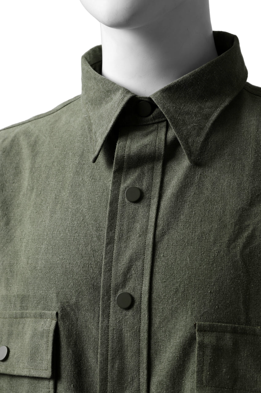 画像をギャラリービューアに読み込む, READYMADE OVERSIZE SHIRT (KHAKI GREEN #B)