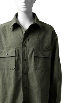 画像をギャラリービューアに読み込む, READYMADE OVERSIZE SHIRT (KHAKI GREEN #B)