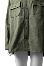 画像をギャラリービューアに読み込む, READYMADE OVERSIZE SHIRT (KHAKI GREEN #B)
