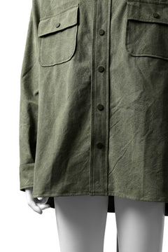 画像をギャラリービューアに読み込む, READYMADE OVERSIZE SHIRT (KHAKI GREEN #B)