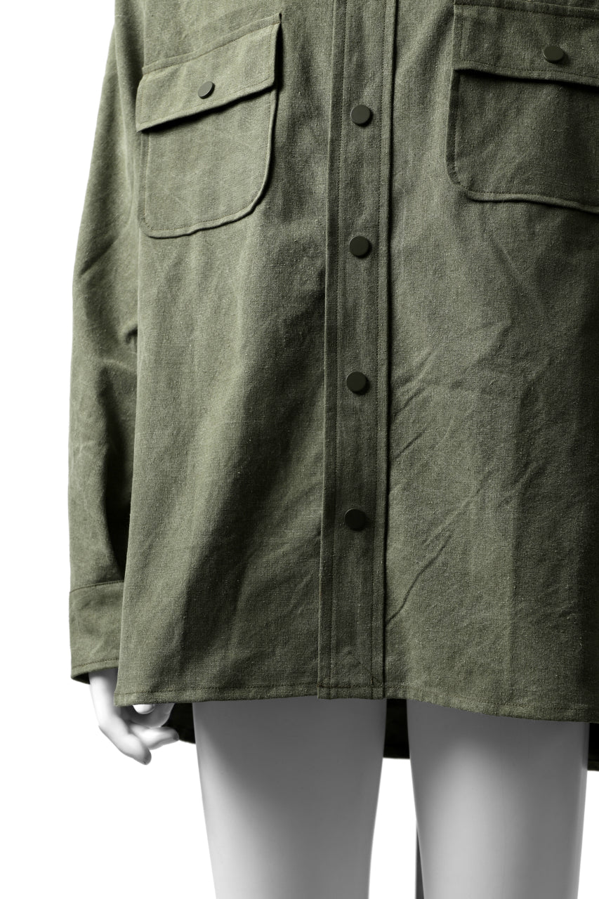 画像をギャラリービューアに読み込む, READYMADE OVERSIZE SHIRT (KHAKI GREEN #B)