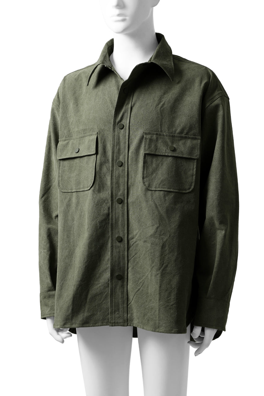 画像をギャラリービューアに読み込む, READYMADE OVERSIZE SHIRT (KHAKI GREEN #B)