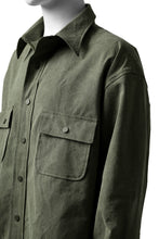 画像をギャラリービューアに読み込む, READYMADE OVERSIZE SHIRT (KHAKI GREEN #B)