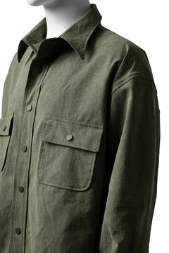 画像をギャラリービューアに読み込む, READYMADE OVERSIZE SHIRT (KHAKI GREEN #B)