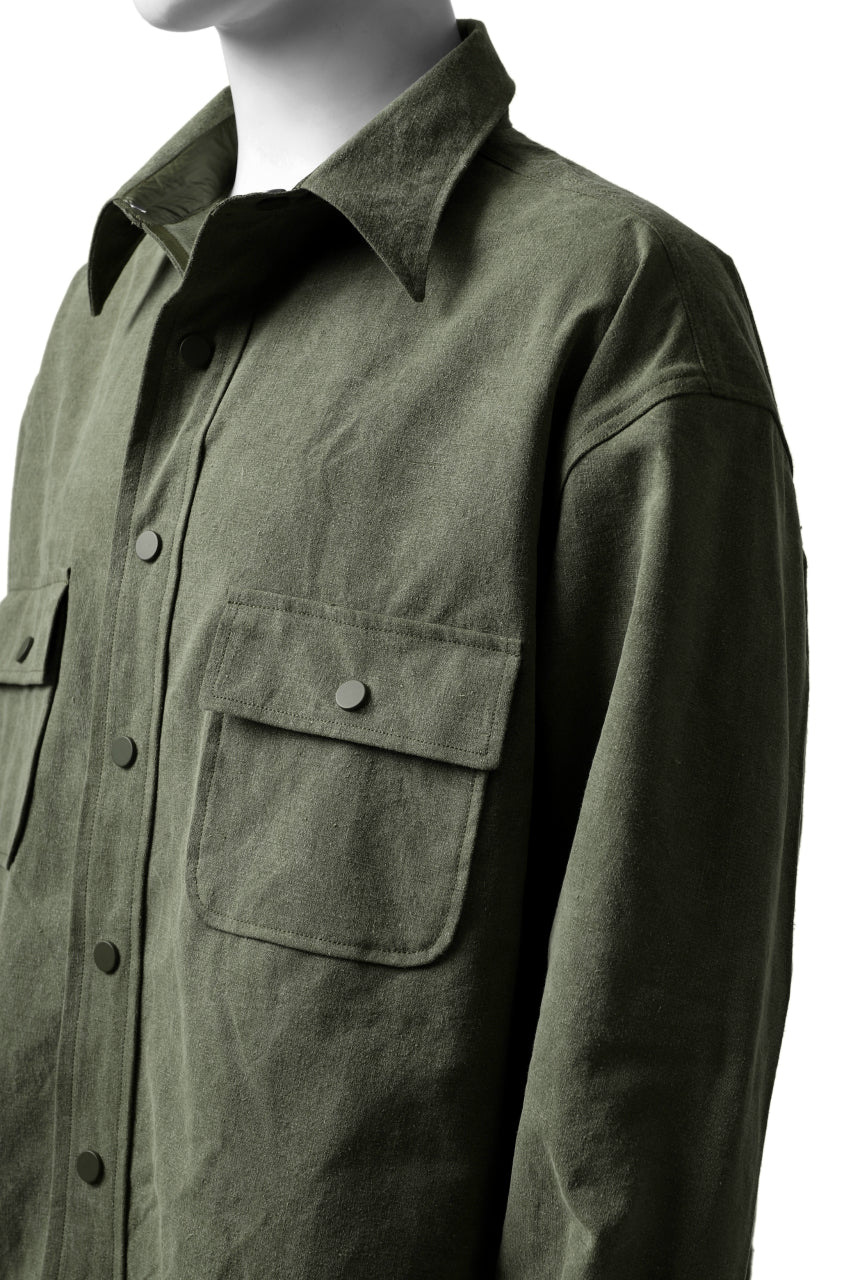 画像をギャラリービューアに読み込む, READYMADE OVERSIZE SHIRT (KHAKI GREEN #B)