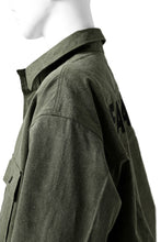 画像をギャラリービューアに読み込む, READYMADE OVERSIZE SHIRT (KHAKI GREEN #B)
