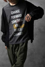 画像をギャラリービューアに読み込む, CHANGES VINTAGE REMAKE LONG SLEEVE SHIRT TOPS (GREY x BLACK #MICKEY)