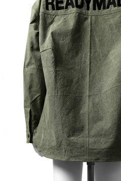 画像をギャラリービューアに読み込む, READYMADE OVERSIZE SHIRT (KHAKI GREEN #B)
