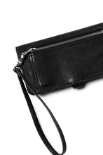 Load image into Gallery viewer, ISAMU KATAYAMA BACKLASH SMART PHONE CASE / PURSE LARGE / ITALY DOUBLE SHOULDER (BLACK)