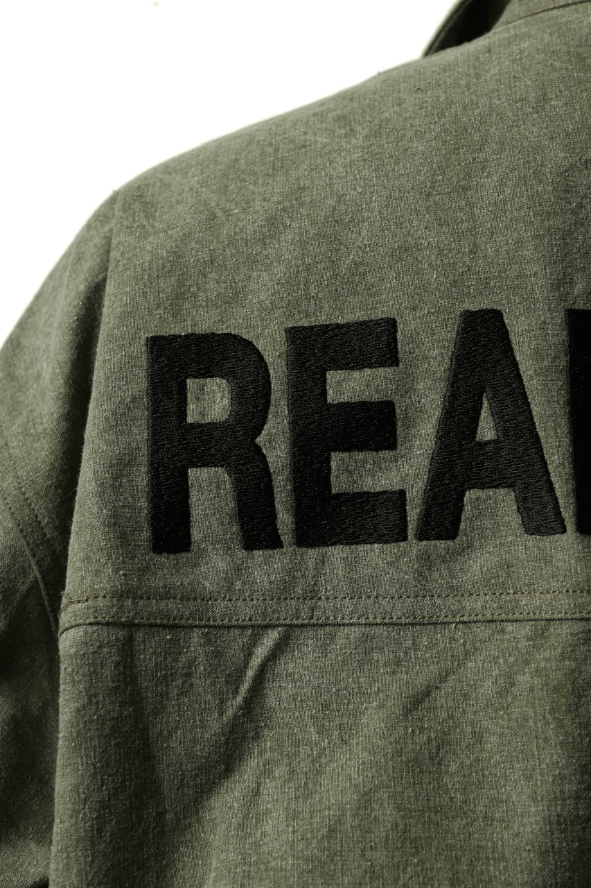 画像をギャラリービューアに読み込む, READYMADE OVERSIZE SHIRT (KHAKI GREEN #B)